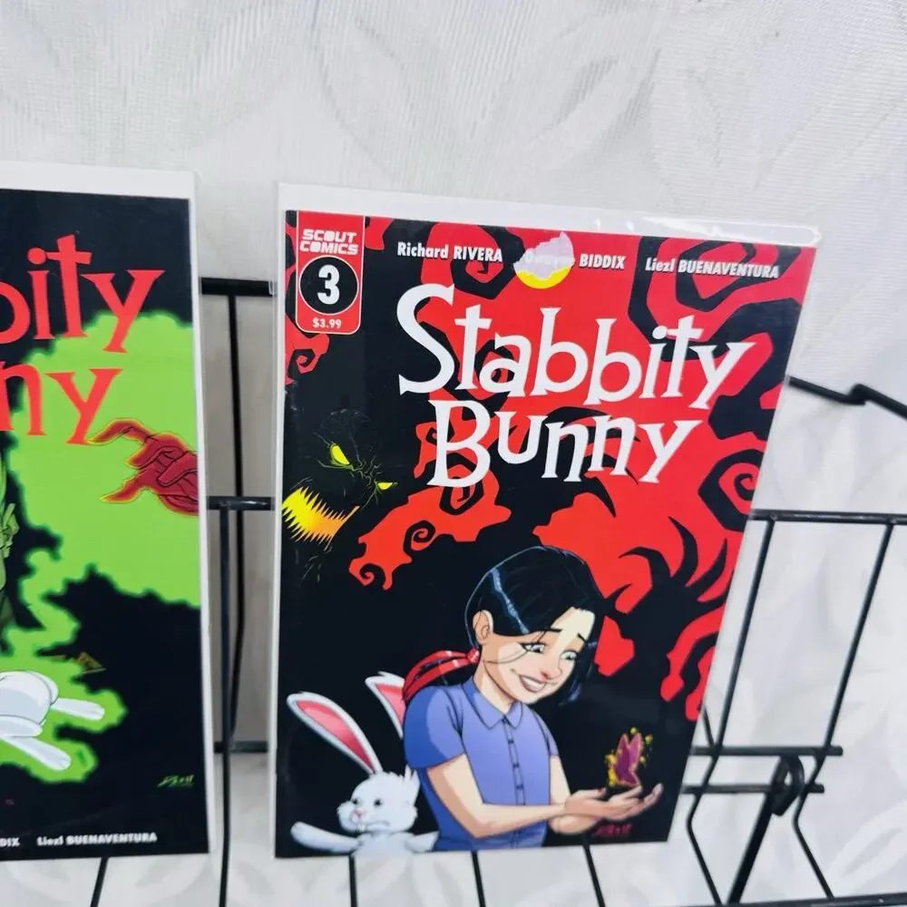 Stabbity Bunny #1-3‎ Lot SCOUT Comics 2018